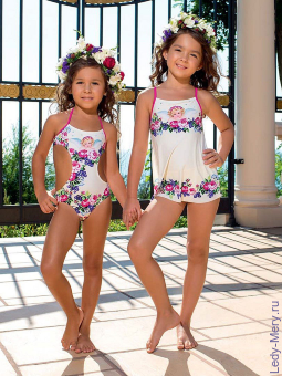 Купальник совместный с юбкой Arina Festivita GSQ 031406 Franka